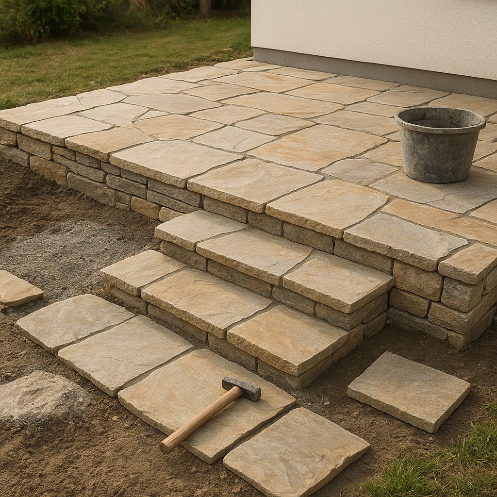 Jak zbudować taras z kamienia naturalnego