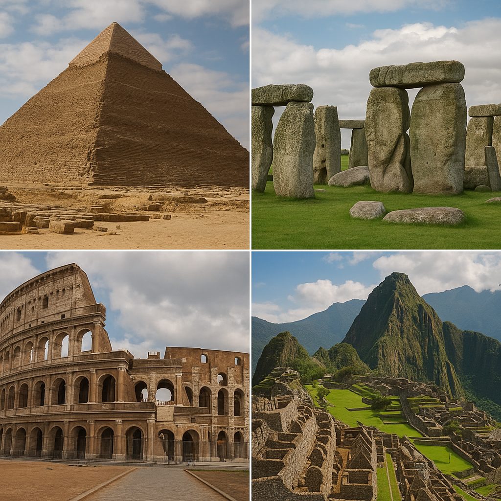 Jakie słynne budowle świata powstały z naturalnego kamienia