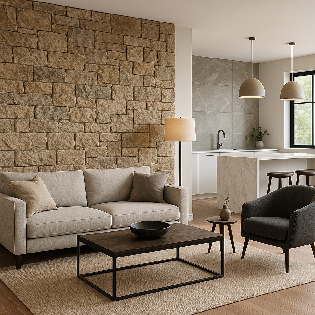 Jak dobrać fakturę kamienia do funkcji pomieszczenia