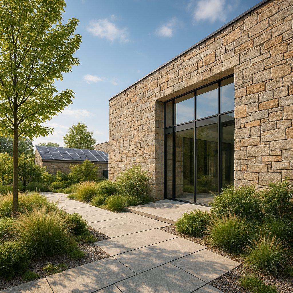 Jak kamień naturalny wpływa na zrównoważone budownictwo