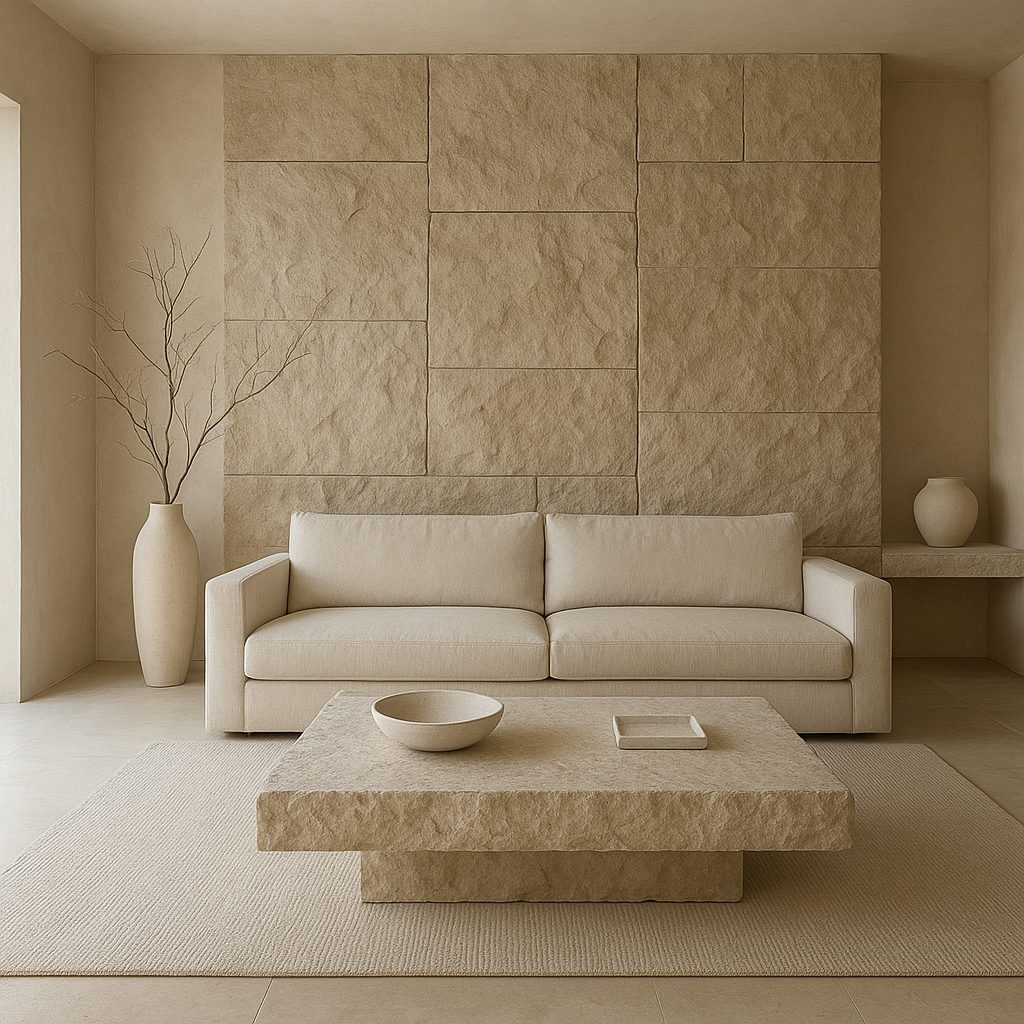 Jak zaprojektować minimalistyczne wnętrze z użyciem kamienia