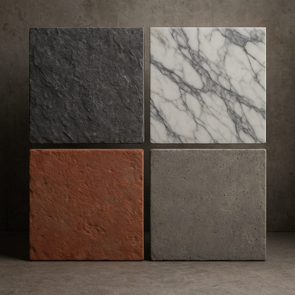 Jakie kamienie najlepiej pasują do stylu industrialnego