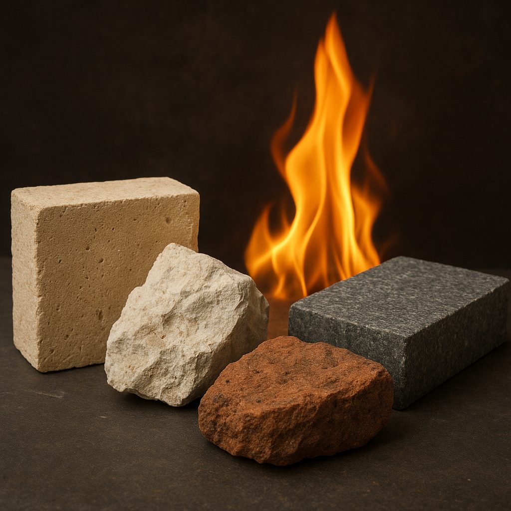 Jakie są kamienie odporne na wysoką temperaturę