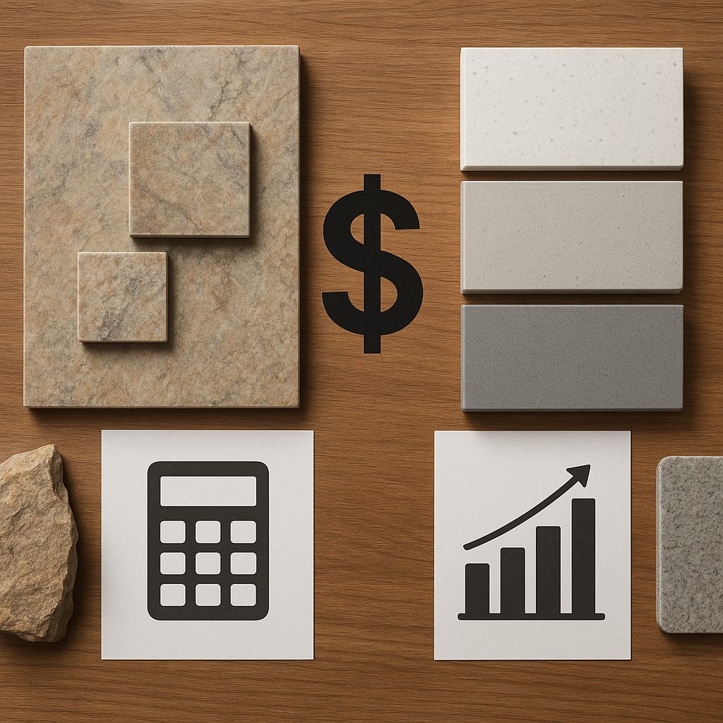 Jakie są koszty inwestycji w kamień naturalny vs. materiały syntetyczne