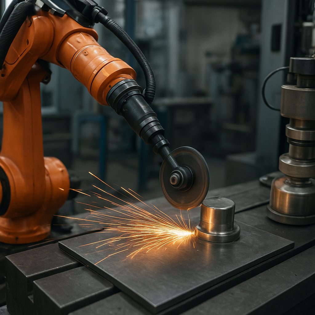 Jak roboty wspomagają proces cięcia i polerowania