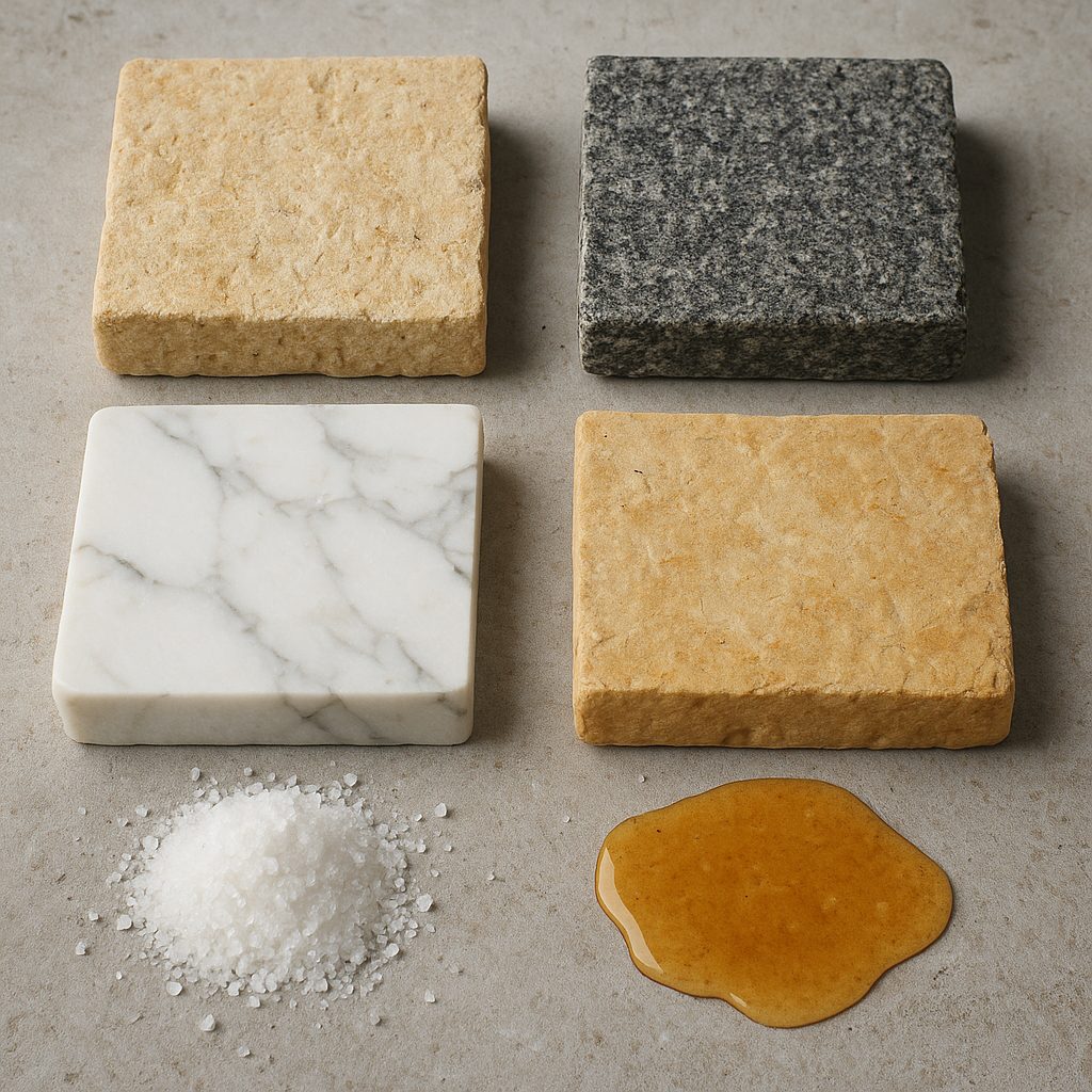 Jakie są kamienie odporne na działanie chemikaliów i soli