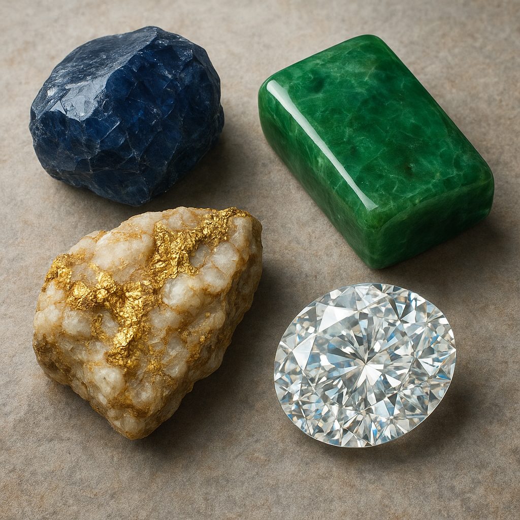 Jakie są najrzadsze i najdroższe rodzaje kamienia naturalnego