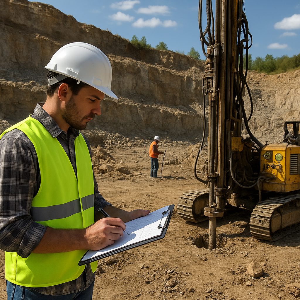 Jak wygląda proces badań geologicznych przed otwarciem kamieniołomu