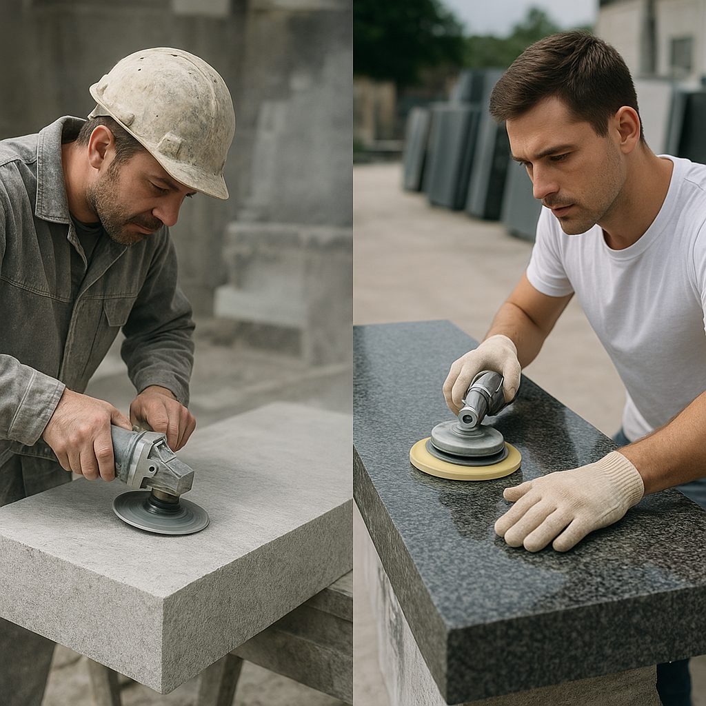 Jakie są różnice w obróbce kamienia w Polsce i za granicą